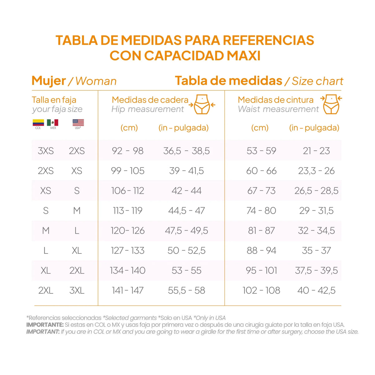 Fajas MyD F0447